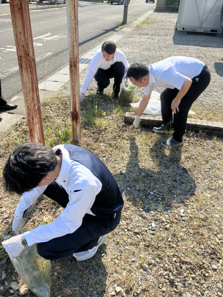 毎朝の環境整備