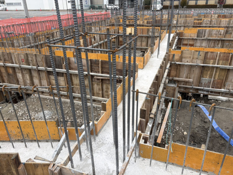 新社屋新築工事進捗状況