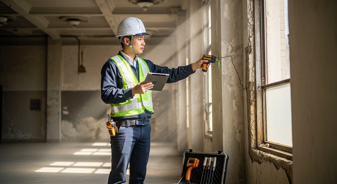 【再生建築 リスク 建物診断 方法】再生可否は診断精度で決まる