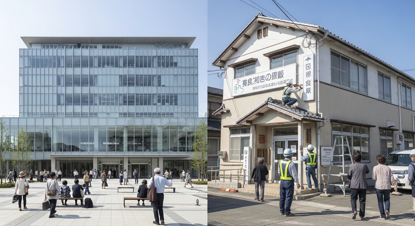 【再生建築リスクと公共施設統廃合】改修と統廃合をどう比較すべきか