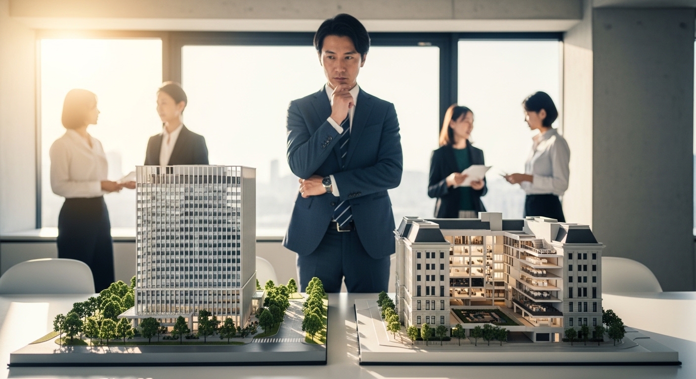 【再生建築リスク 本社移転 判断】老朽本社を移転か新築か経営として正しく判断するための比較の軸