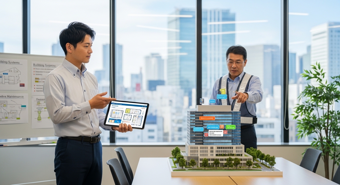 【再生建築リスク 建物 維持 管理 方法】「日常点検＋計画保全＋長期修繕計画」の三層構造で管理し計画管理が延命につながる仕組みをつくることが重要