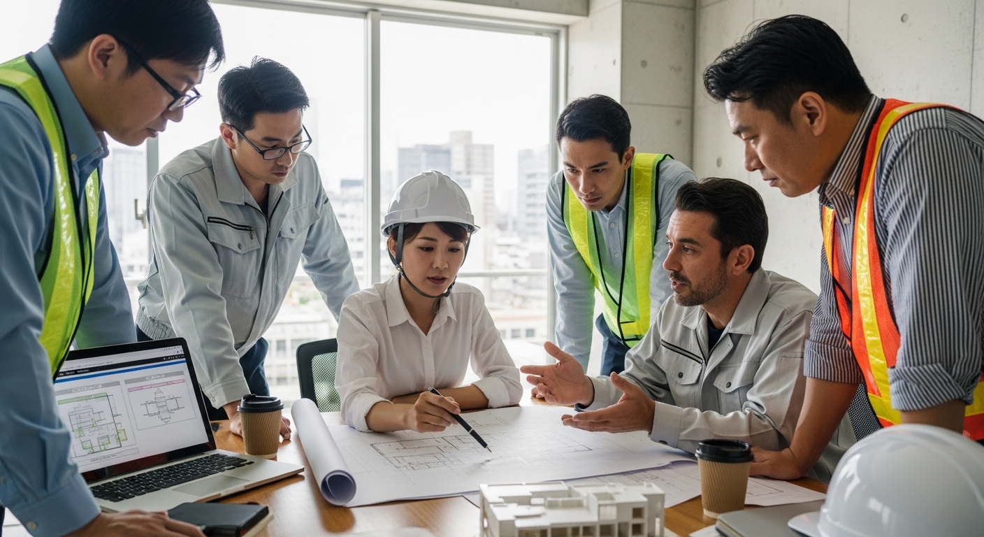 【再生建築リスク 設計施工 デメリット】設計施工一括方式の弱点は「価格や設計内容のチェックが発注者側から行いにくく情報が施工側に偏りやすい情報非対称が起こりやすいこと」にある