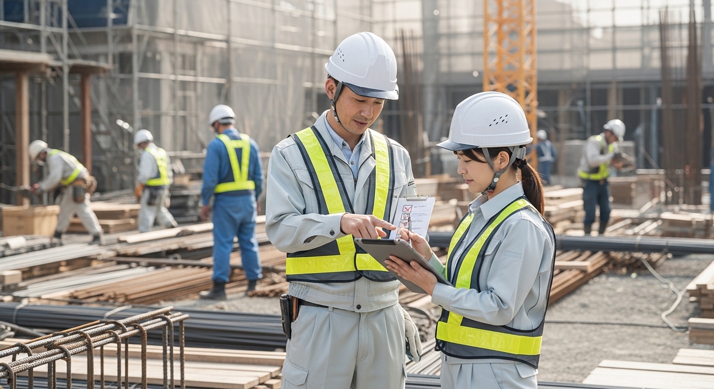 建設現場の見学で確認すべきポイントとは？チェック方法